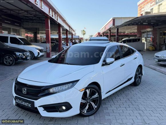 2017+HONDA+CIVIC+1.5+RS+182HP+SANRUF+K.AYNA+G.GÖRÜŞ+KAYITSIZ