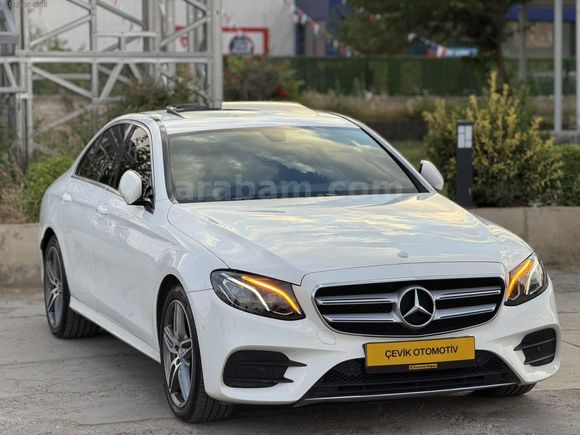 2017 E 180 AMG SERVİS BAKIMLI HATASIZ 165.KM DE
