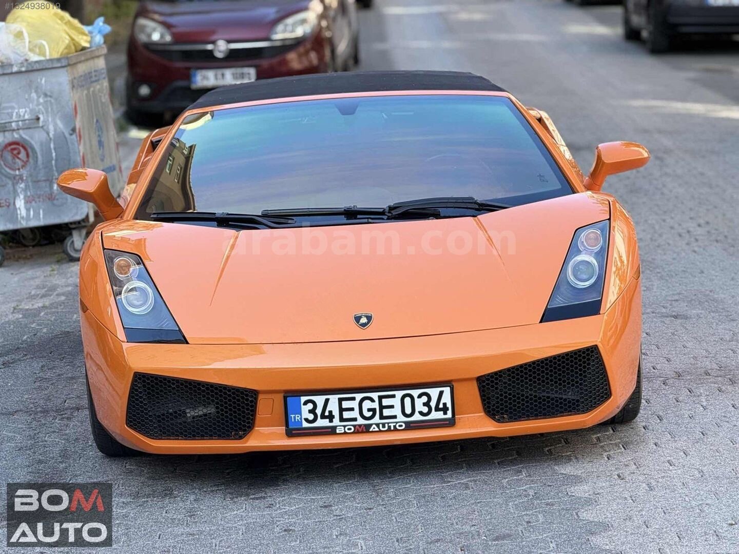 Galeriden Lamborghini Gallardo Spyder 2008 Model İstanbul 90.000 km Turuncu 2