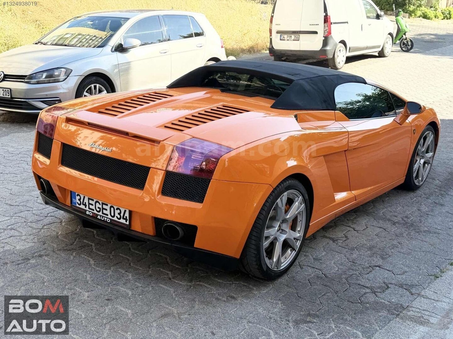 Galeriden Lamborghini Gallardo Spyder 2008 Model İstanbul 90.000 km Turuncu 7