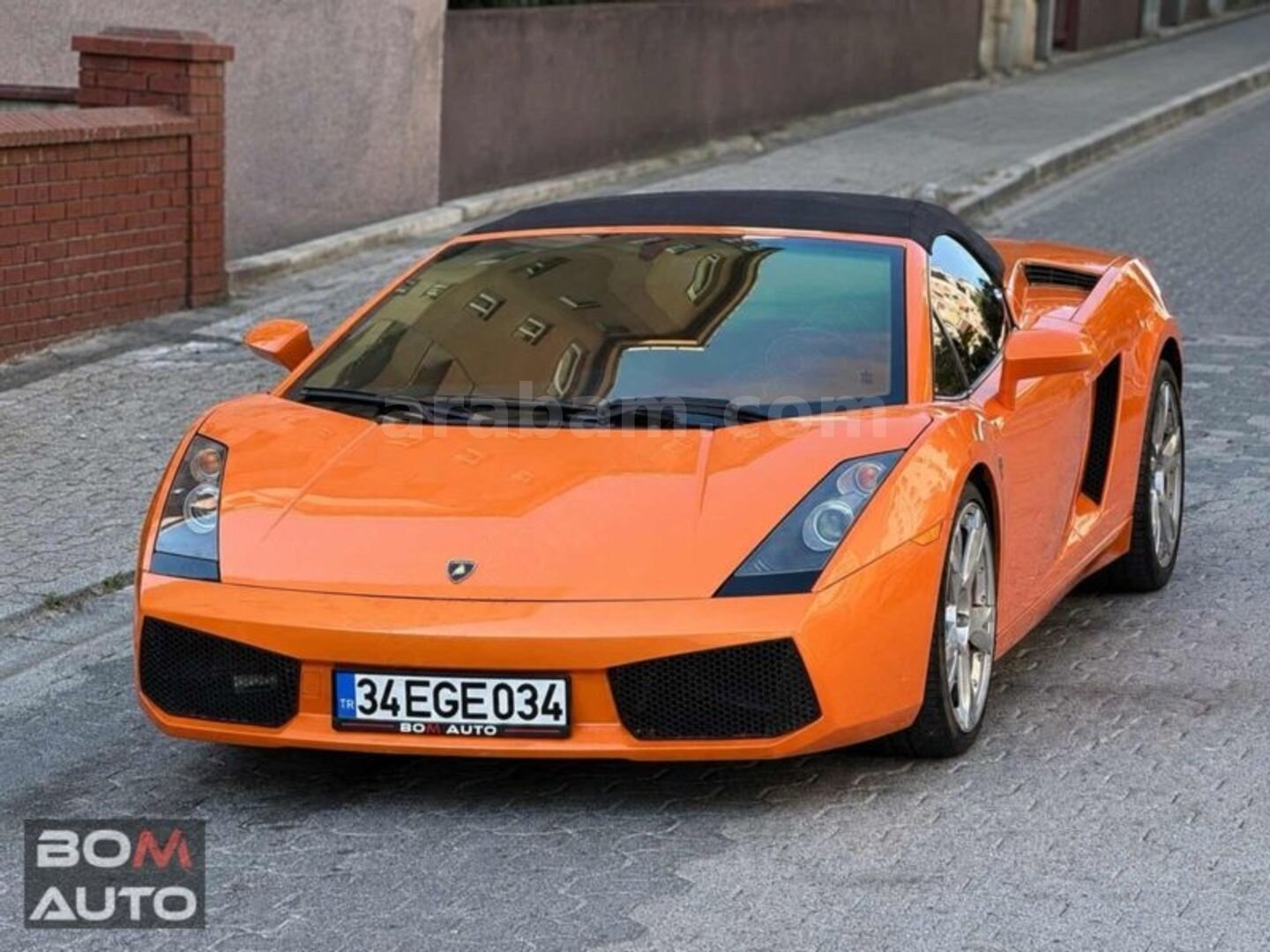 Galeriden Lamborghini Gallardo Spyder 2008 Model İstanbul 90.000 km Turuncu 4
