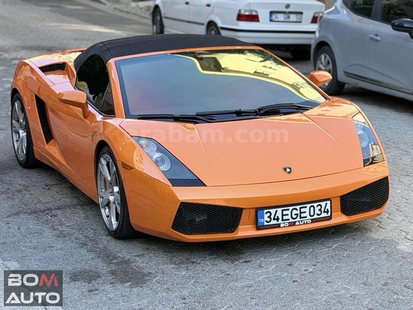 Galeriden Lamborghini Gallardo Spyder 2008 Model İstanbul 90.000 km Turuncu 3