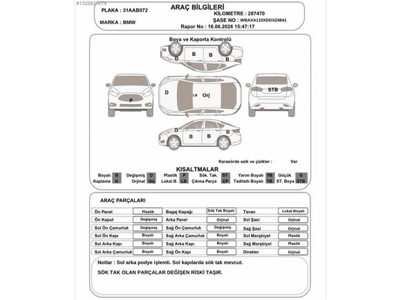 BMW 525 XDRİVE SERVİS BAKIMLI