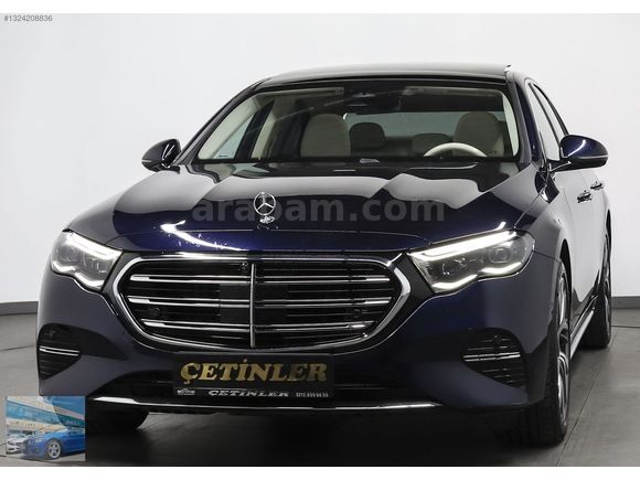 ÇETİNLER'DEN 2024 MODEL MERCEDES E 180 EXCLUSİVE