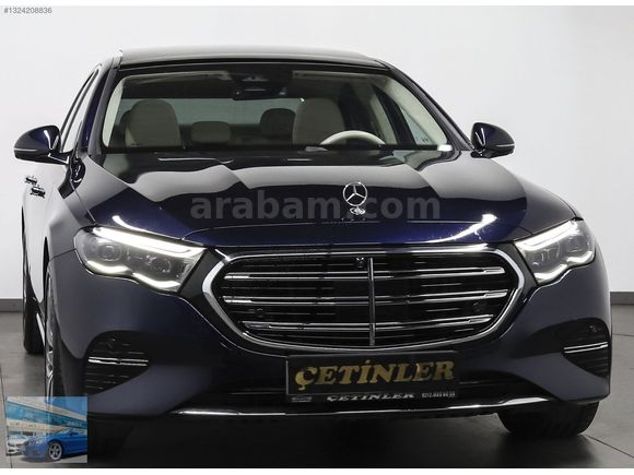 ÇETİNLER'DEN 2024 MODEL MERCEDES E 180 EXCLUSİVE