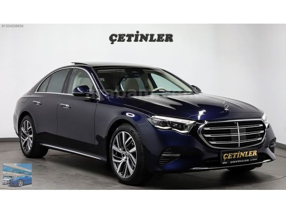ÇETİNLER'DEN 2024 MODEL MERCEDES E 180 EXCLUSİVE