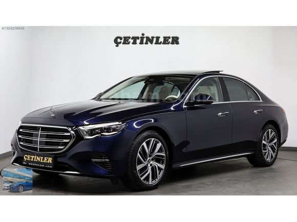 ÇETİNLER'DEN 2024 MODEL MERCEDES E 180 EXCLUSİVE