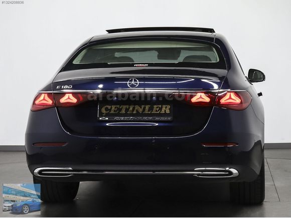 ÇETİNLER'DEN 2024 MODEL MERCEDES E 180 EXCLUSİVE