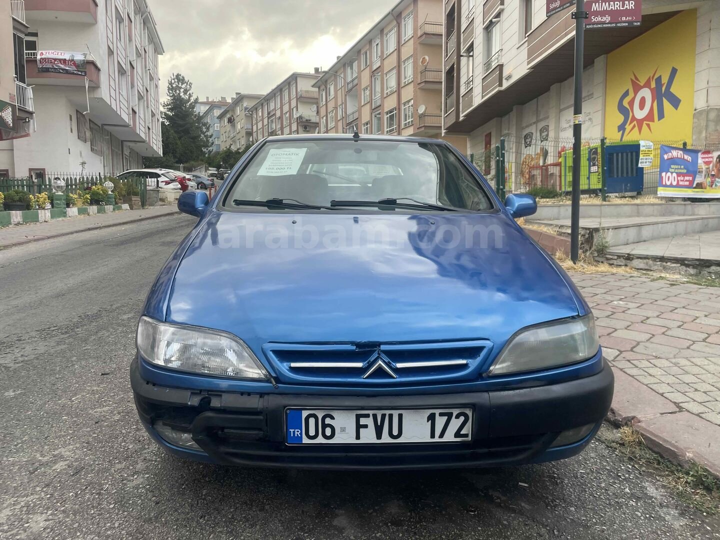 Sahibinden Citroen Xsara 1.6 SX 2000 Model Ankara 284.500 km Mavi (metalik) 4