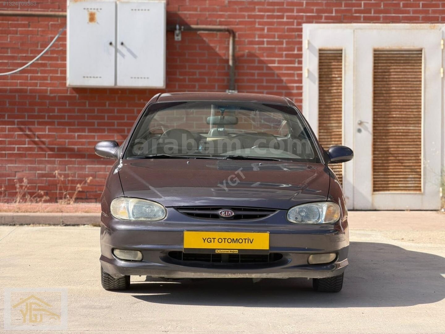 Galeriden Kia Sephia 1.5 LS 1999 Model Ankara 348.000 km Gri 2