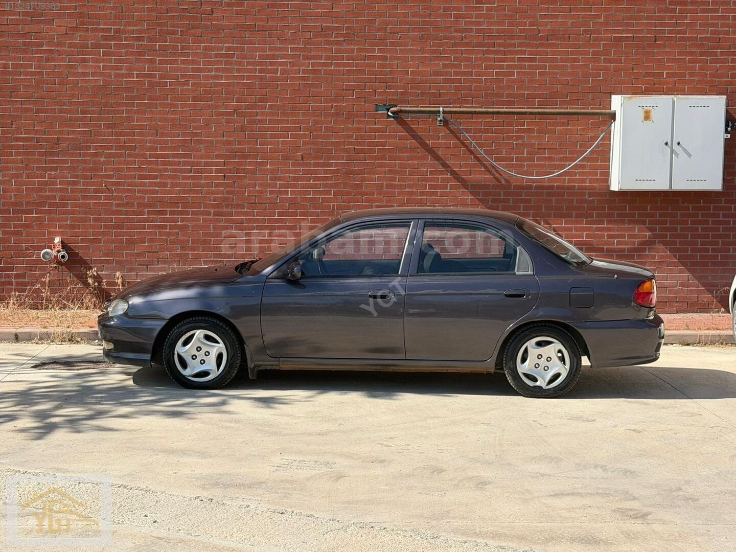 Galeriden Kia Sephia 1.5 LS 1999 Model Ankara 348.000 km Gri 6