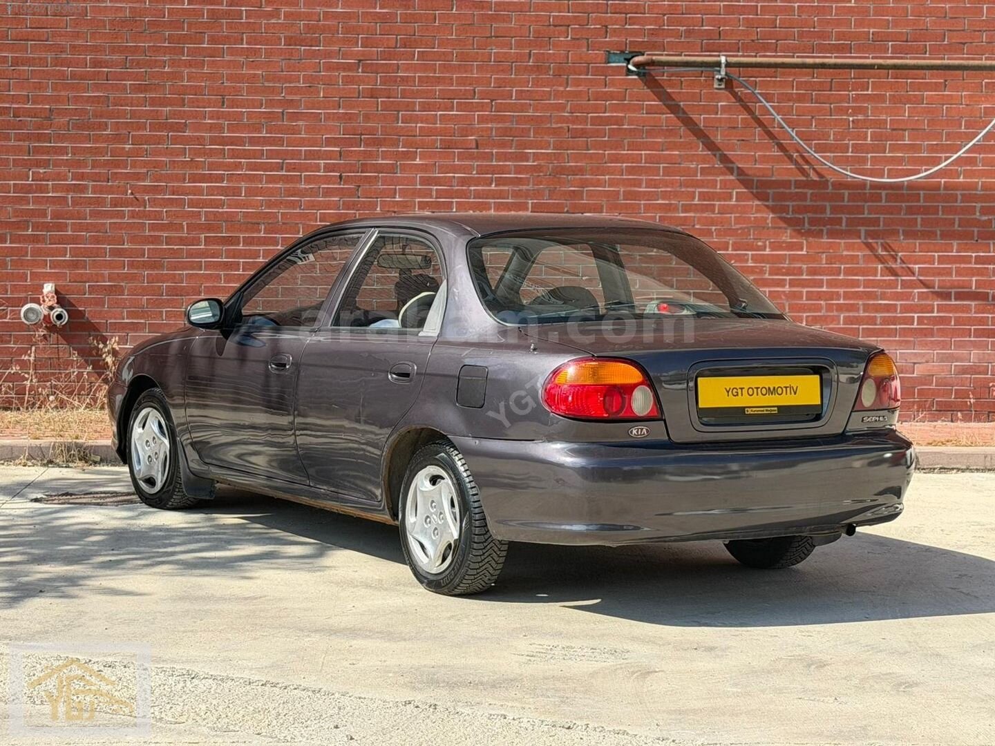 Galeriden Kia Sephia 1.5 LS 1999 Model Ankara 348.000 km Gri 4