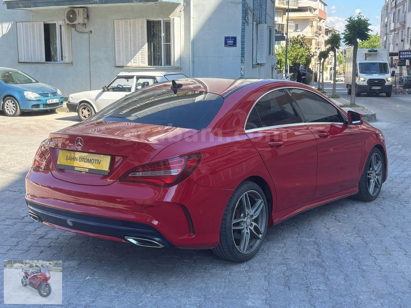Galeriden Mercedes - Benz CLA 180 D AMG 2016 Model Aydın 78.000 km Kırmızı 6