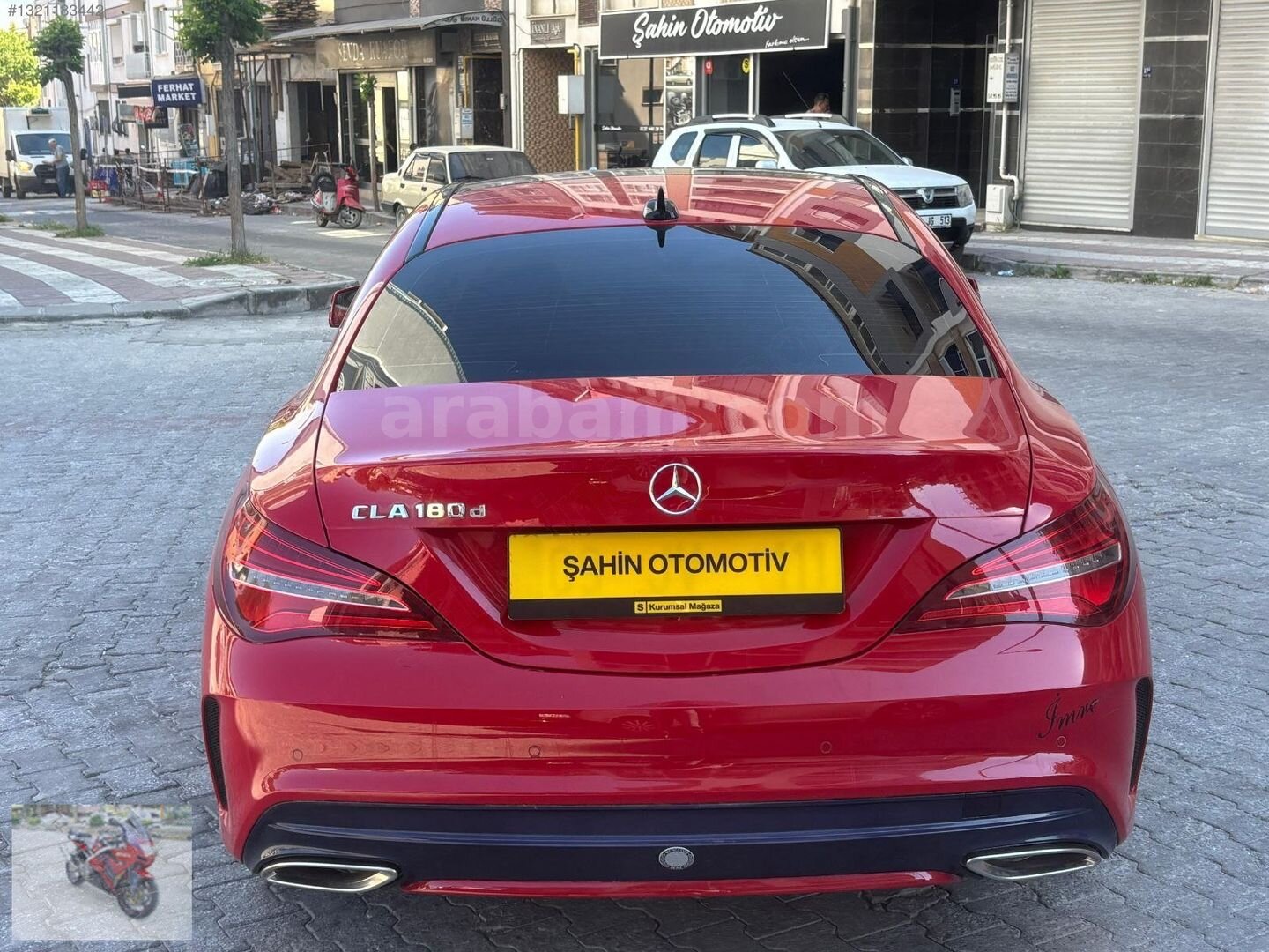 Galeriden Mercedes - Benz CLA 180 D AMG 2016 Model Aydın 78.000 km Kırmızı 5