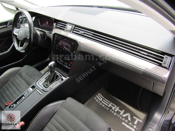 2023 MODEL*BOYASIZ*PASSAT 1.5TSI-ELEGANCE PAKET-CAM TAVAN -SİYAH