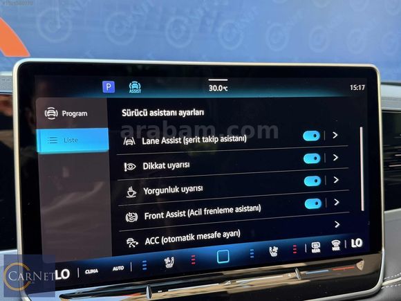 CARNET PASSAT 1.5 ETSİ HATASIZ CAM TAVAN WEBASTO SOGUTMA MASAJ