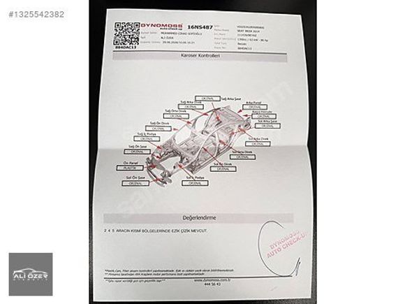 2014 SEAT IBİZA 1.4-REFERENCE-BAKIMLI-DEĞİŞENSİZ-112.000Km