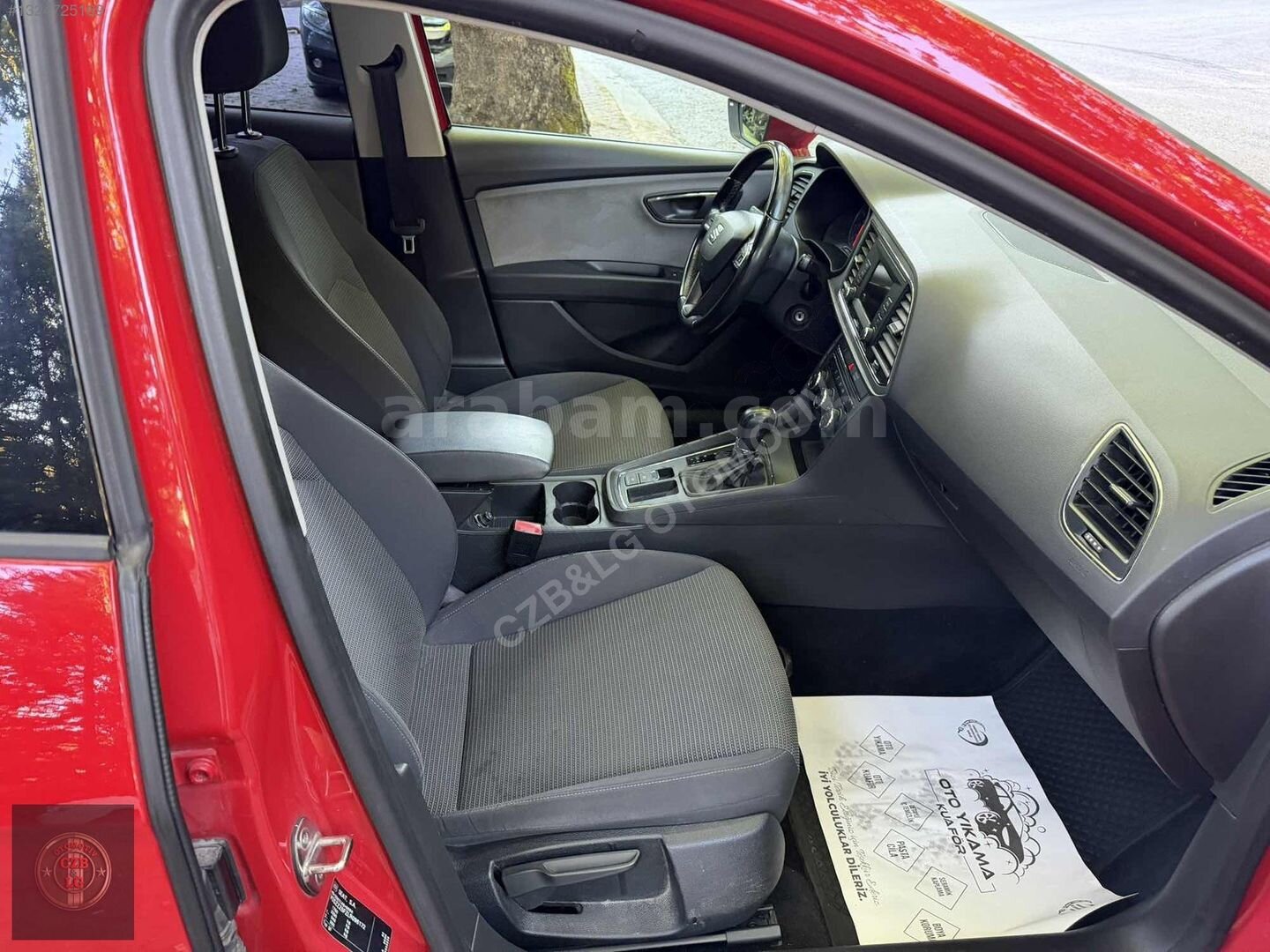 Galeriden Seat Leon 1.5 EcoTSI Style 2020 Model Zonguldak 96.000 km Kırmızı 3