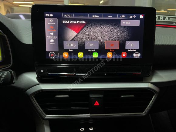 2023 SEAT LEON 1.5eTSI 150HP FR+TECHNO PKT+TAVAN+MATRİX+HATASIZ