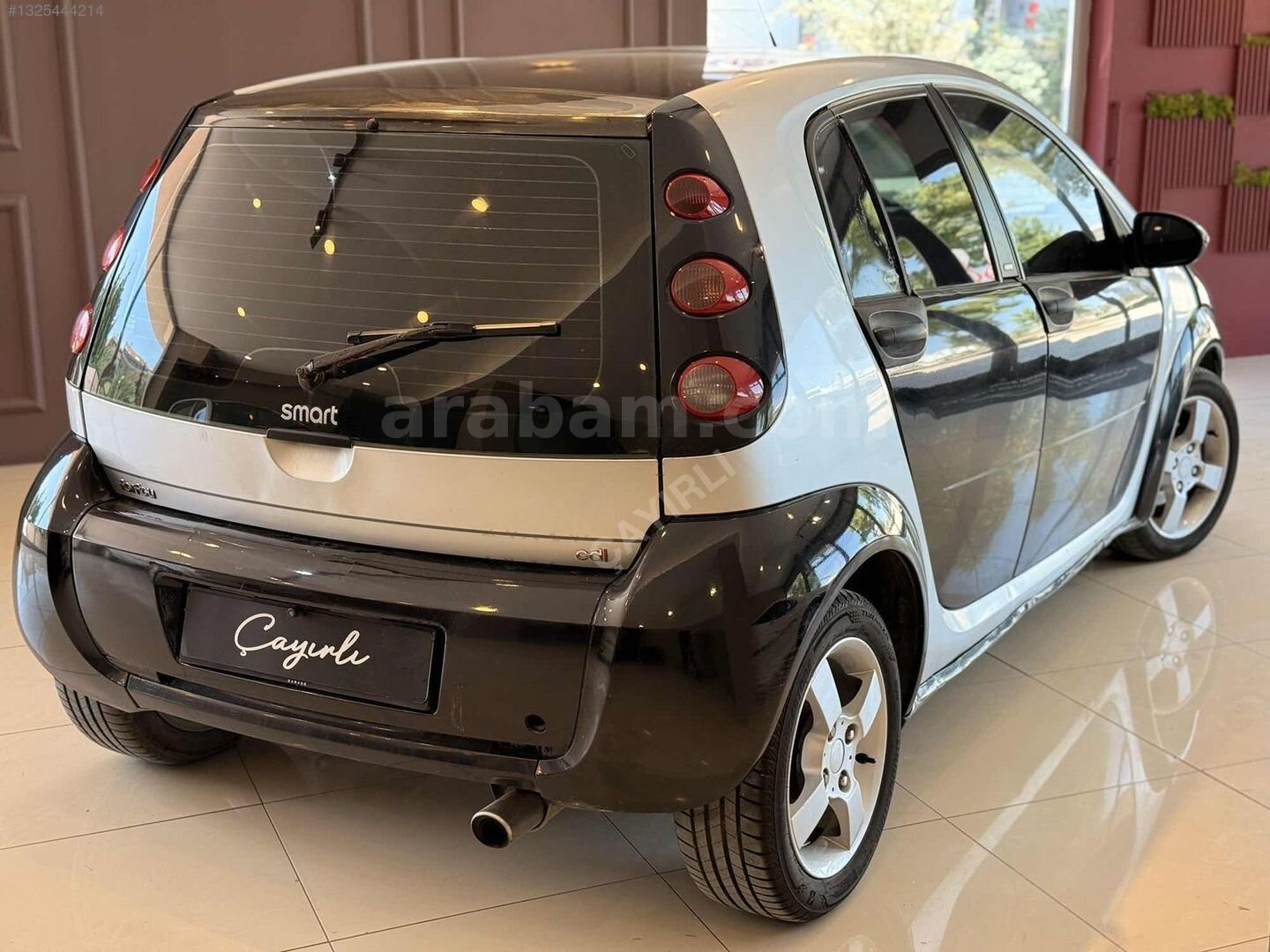 Galeriden Smart ForFour 1.5 CDI Pure 2005 Model Bursa 392.000 km Siyah 6