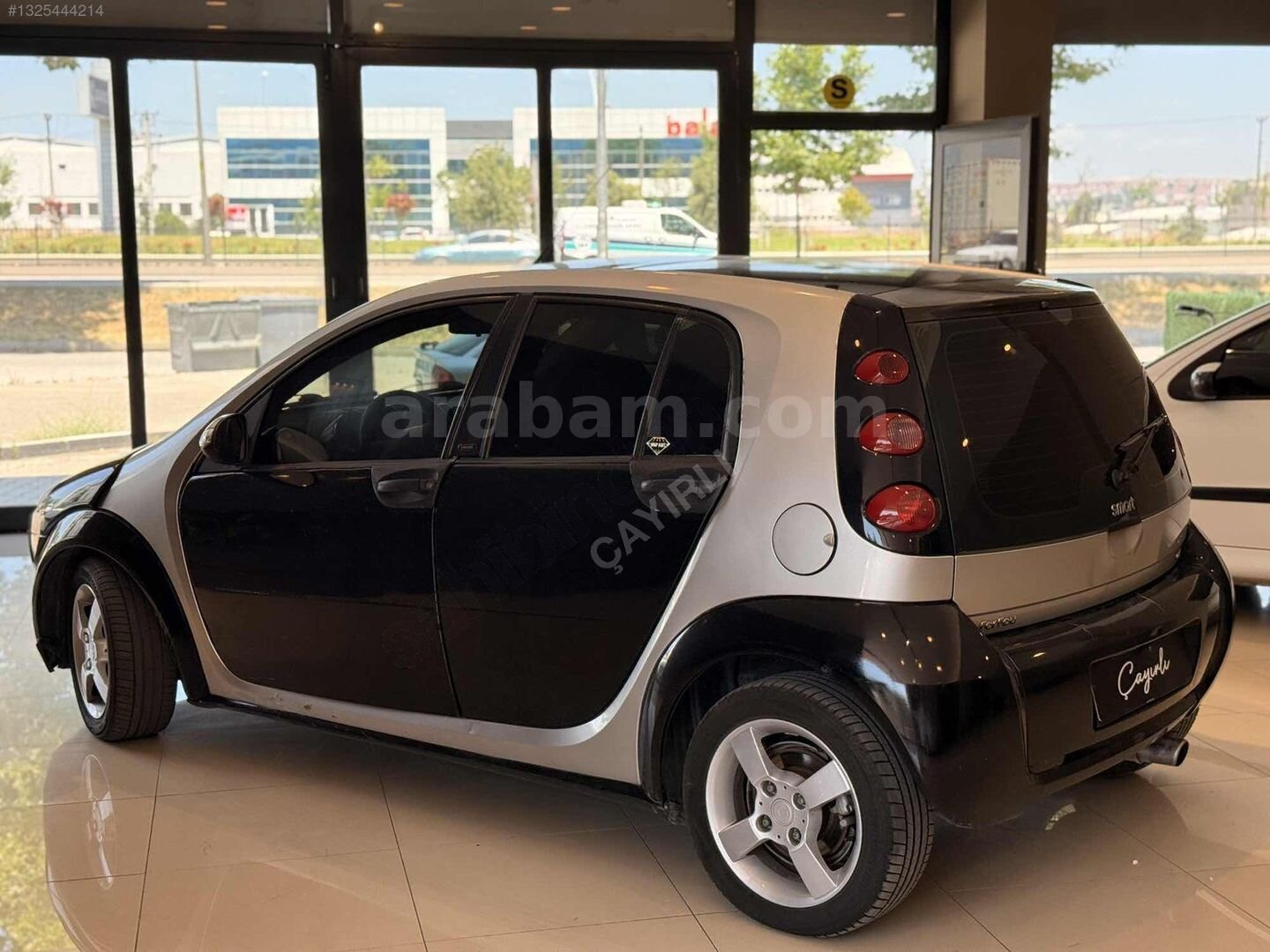 Galeriden Smart ForFour 1.5 CDI Pure 2005 Model Bursa 392.000 km Siyah 4