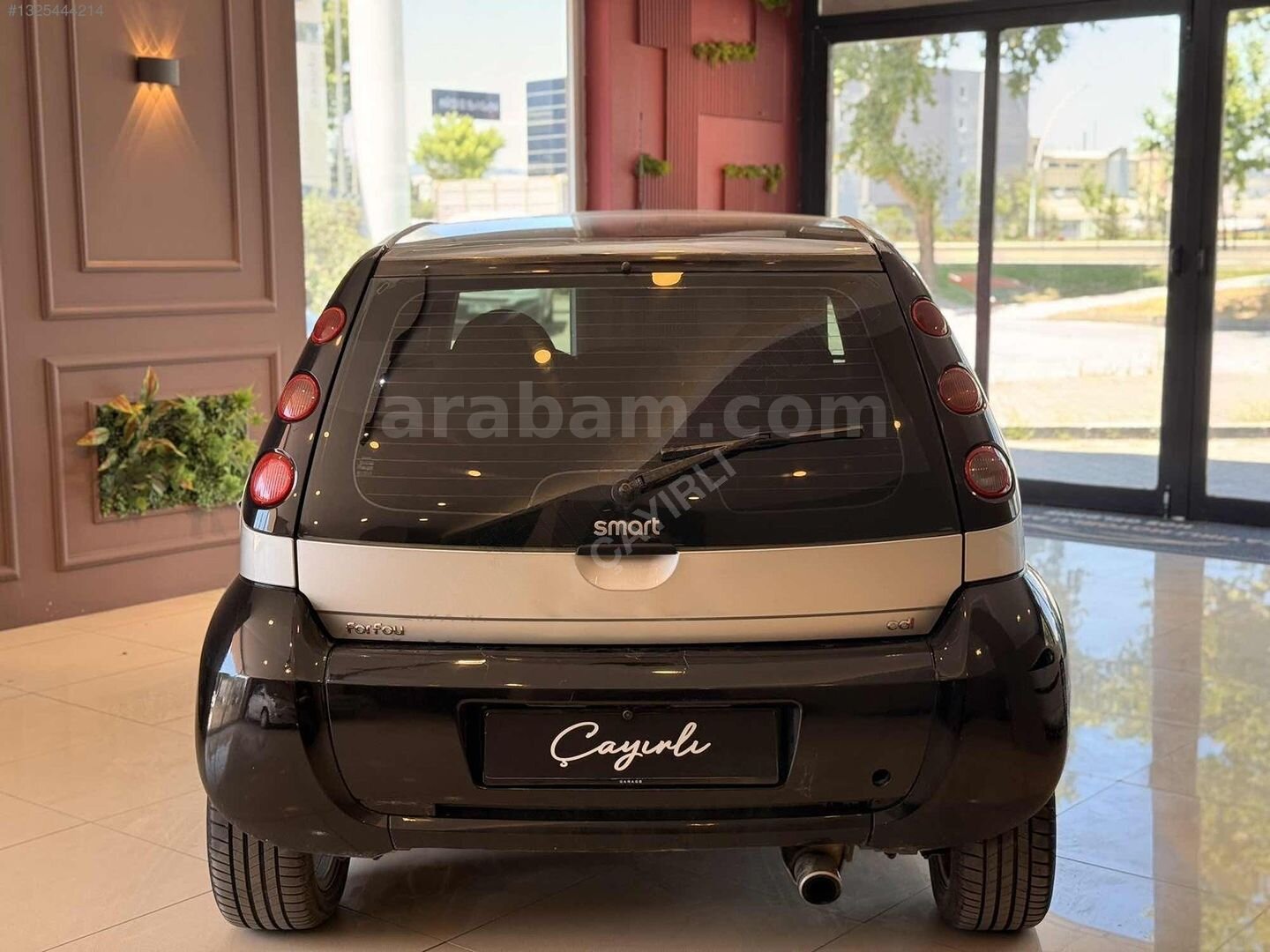 Galeriden Smart ForFour 1.5 CDI Pure 2005 Model Bursa 392.000 km Siyah 5