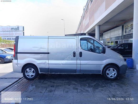 ORJİNAL 179.000 KM DE KLİMALI UZUN ŞASE 6M3 TRAFİK PANELVAN