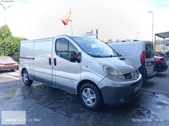 ORJİNAL 179.000 KM DE KLİMALI UZUN ŞASE 6M3 TRAFİK PANELVAN
