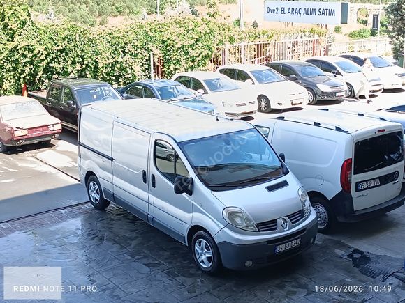 ORJİNAL 179.000 KM DE KLİMALI UZUN ŞASE 6M3 TRAFİK PANELVAN