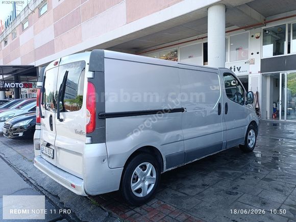 ORJİNAL 179.000 KM DE KLİMALI UZUN ŞASE 6M3 TRAFİK PANELVAN