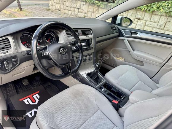 2016 VW GOLF 1.2 TSI MİDLİNE PLUS 113.000 KM - İÇİ BEJ - BAKIMLI