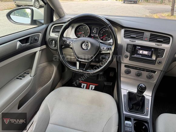 2016 VW GOLF 1.2 TSI MİDLİNE PLUS 113.000 KM - İÇİ BEJ - BAKIMLI