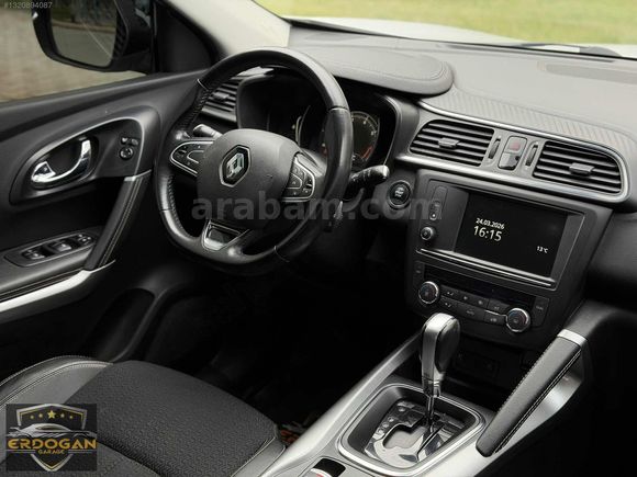 2016 RENAULT KADJAR OTOMATİK+HATASIZ+BOYASIZ+SERVİS BAKIMLI