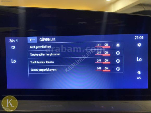 -İLK SAHİBİ SERVİS BAKIMLI BOYASIZ ULTİMATE PAKET-
