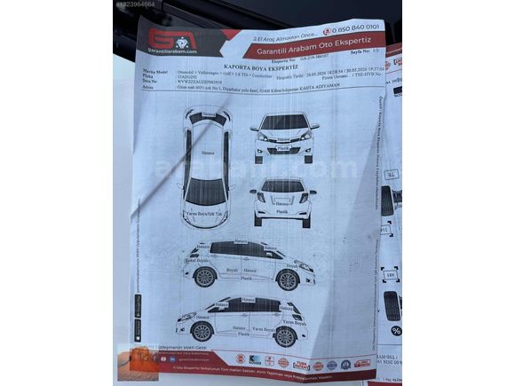 OTOMATİK GOLF 7 190 BİNDE