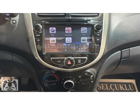 SELÇUKLU ' 2013 ACCENT BLUE 130 BİN KM 2.5 BOYA MODE PLUS 6 VİTS