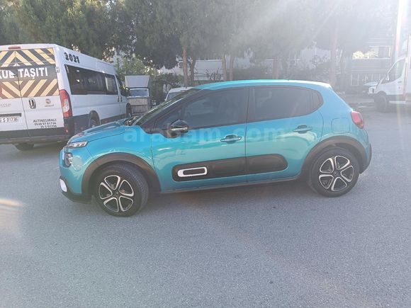 Sahibinden Citroen C3 1.2 PureTech Feel Bold 2024 Model  24.500 km Mavi