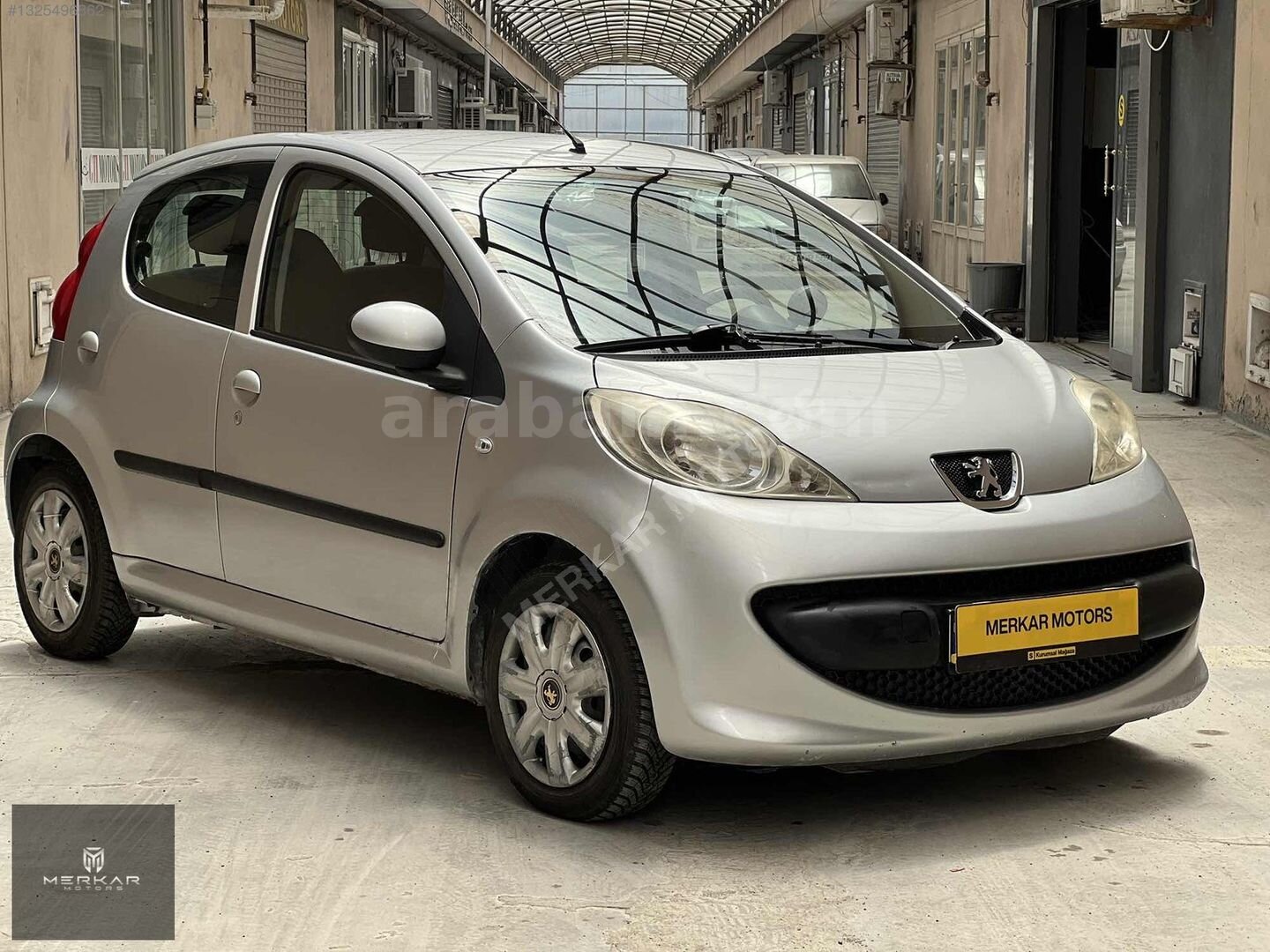 Galeriden Peugeot 107 1.0 Trendy 2008 Model Gaziantep 169.000 km Gri 4