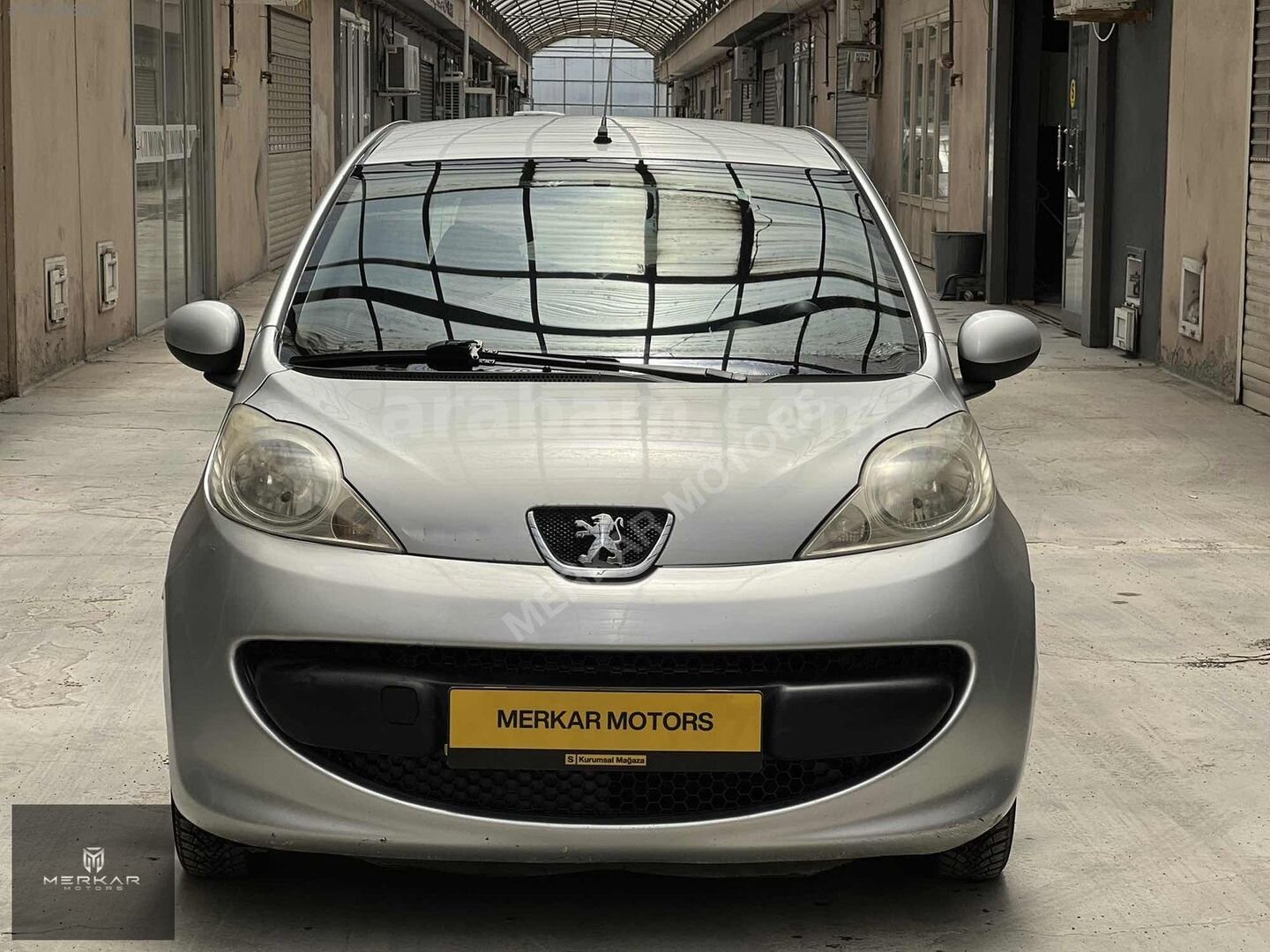 Galeriden Peugeot 107 1.0 Trendy 2008 Model Gaziantep 169.000 km Gri 2