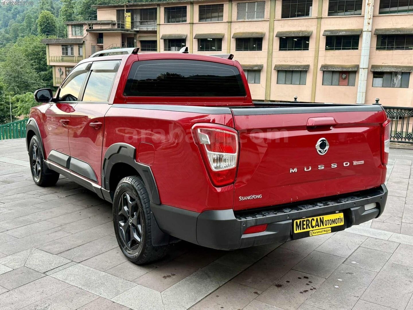 Galeriden KGM SsangYong Musso Grand 2.2 D Platinum Plus 2022 Model Rize 145.000 km Kırmızı 7
