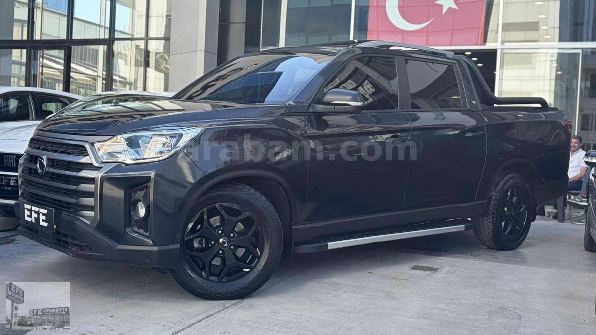 Galeriden KGM SsangYong Musso Grand 2.2 D Platinum Plus 2023 Model Ankara 89.000 km Gri 3