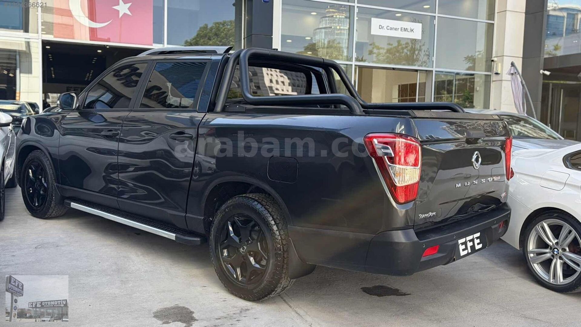 Galeriden KGM SsangYong Musso Grand 2.2 D Platinum Plus 2023 Model Ankara 89.000 km Gri 5