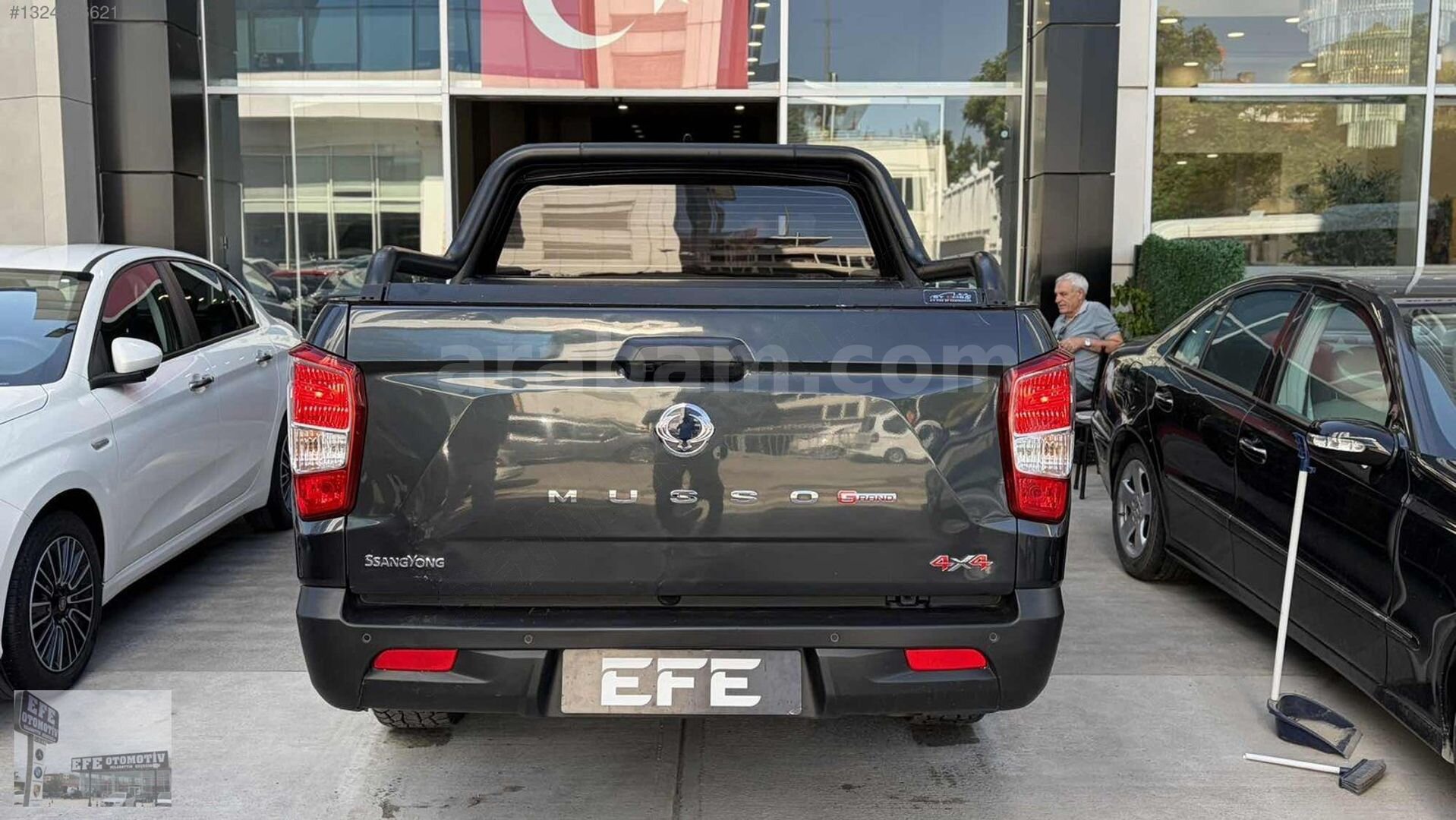 Galeriden KGM SsangYong Musso Grand 2.2 D Platinum Plus 2023 Model Ankara 89.000 km Gri 4