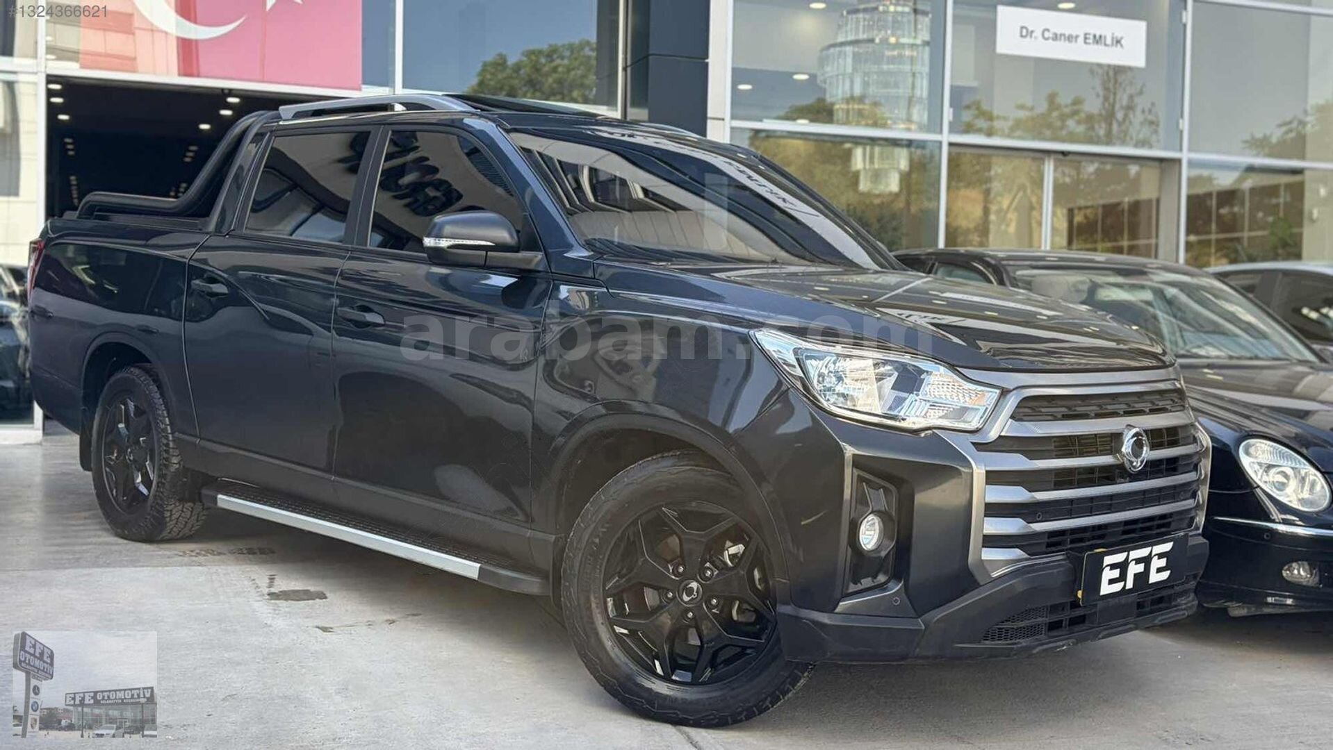 Galeriden KGM SsangYong Musso Grand 2.2 D Platinum Plus 2023 Model Ankara 89.000 km Gri 2
