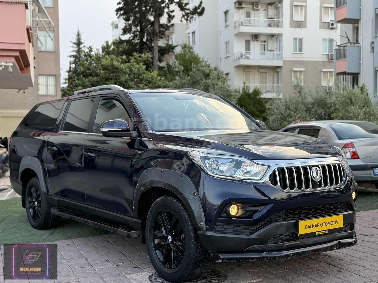 Galeriden KGM SsangYong Musso Grand 2.2 D Platinum Plus 2020 Model Antalya 175.000 km Lacivert 3