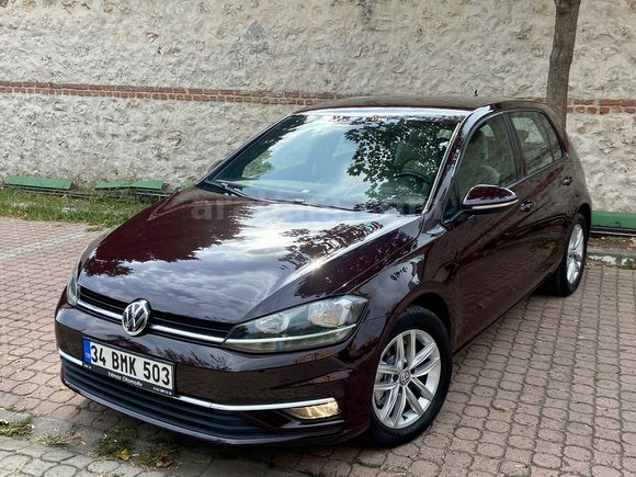 2018 VW GOLF 7.5 1.6 TDI DSG OTOMATİK VİTES COMFORTLINE DEĞİŞENSİZ BAKIMLI