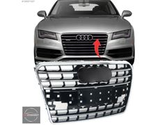 Audi A7 Ön Panjur Kromlu 2011-2014 4G8853651C