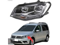Volkswagen Caddy Sol Far Komple 2015-2020 2K1941005