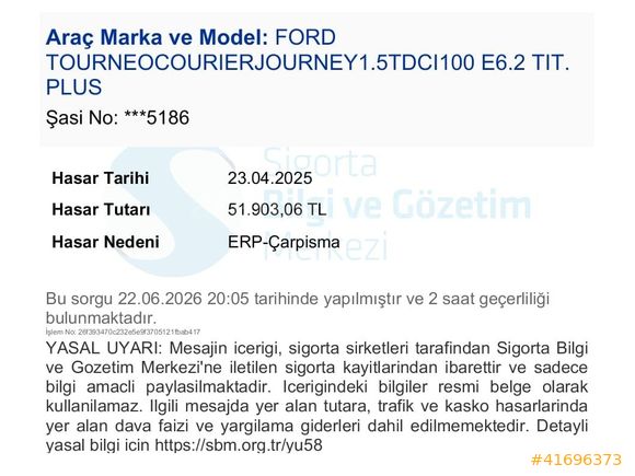 FORD COURİER TİTANYUM PLUS OTOMOBİL