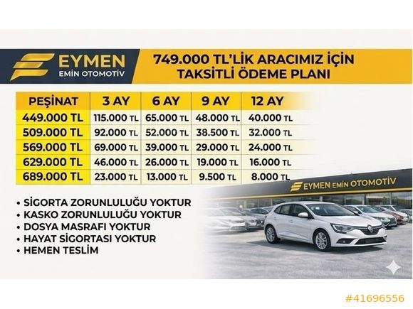 2016 CLİO TOUCH DİZEL OTOMATİK %60 PEŞİNLE TAKSİTLİ SATIŞ VARDIR